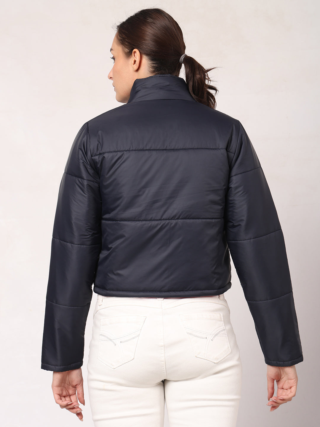 Cropped Reversible Jacket For Women