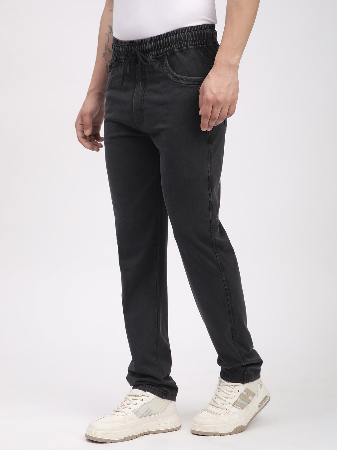 Acid Washed Lower for Men (Black)