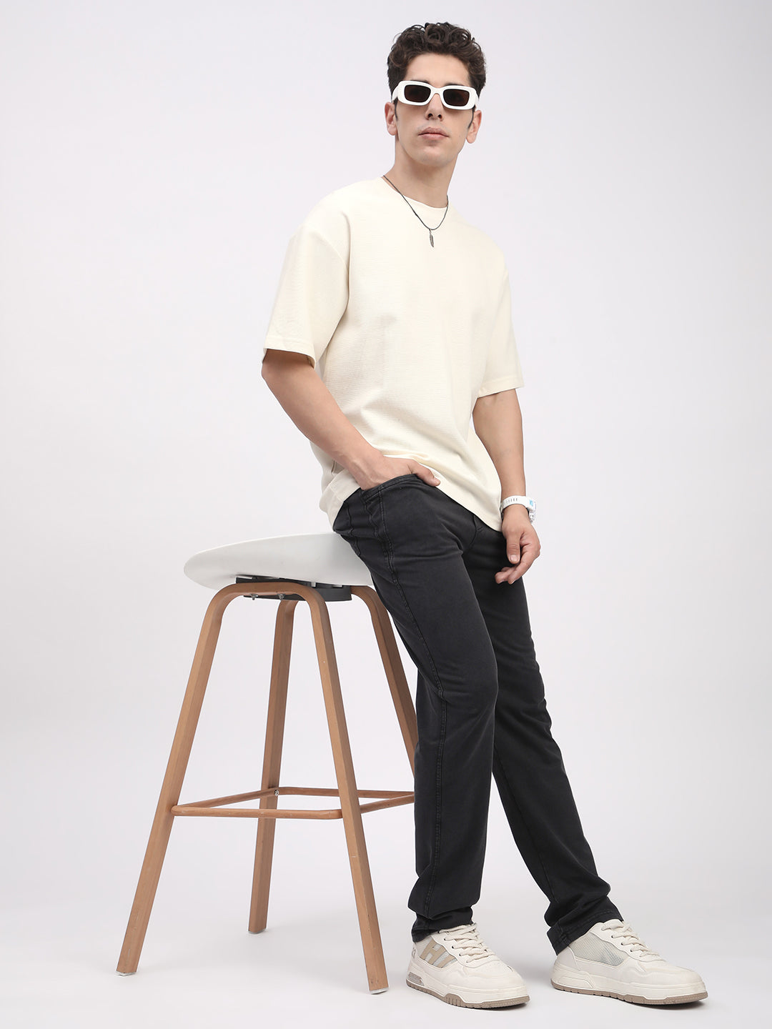 Acid Washed Lower for Men (Black)