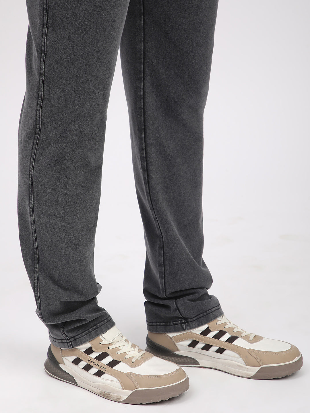 Acid Washed Lower for Men (Grey)