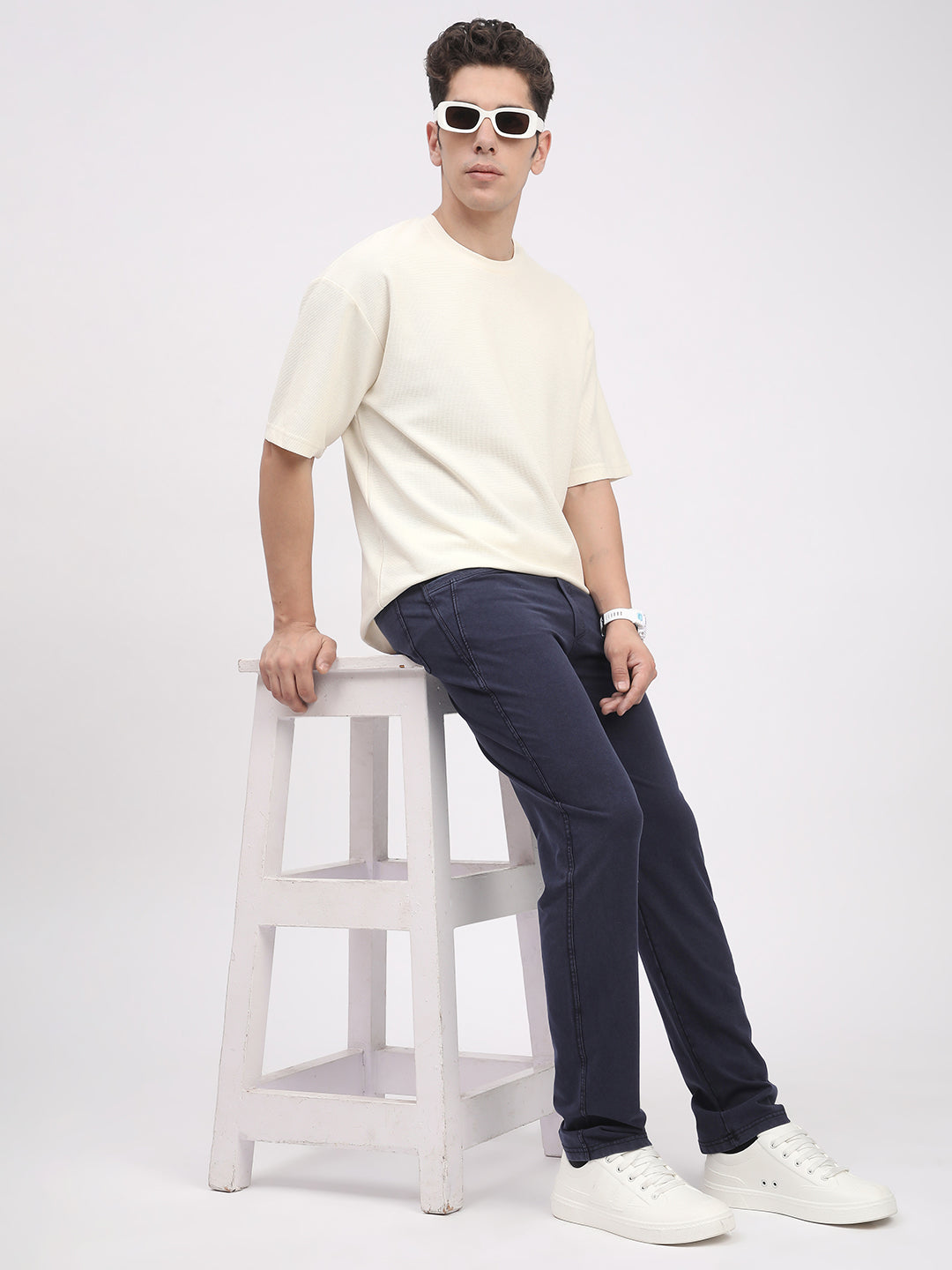 Acid Washed Lower for Men (Blue)
