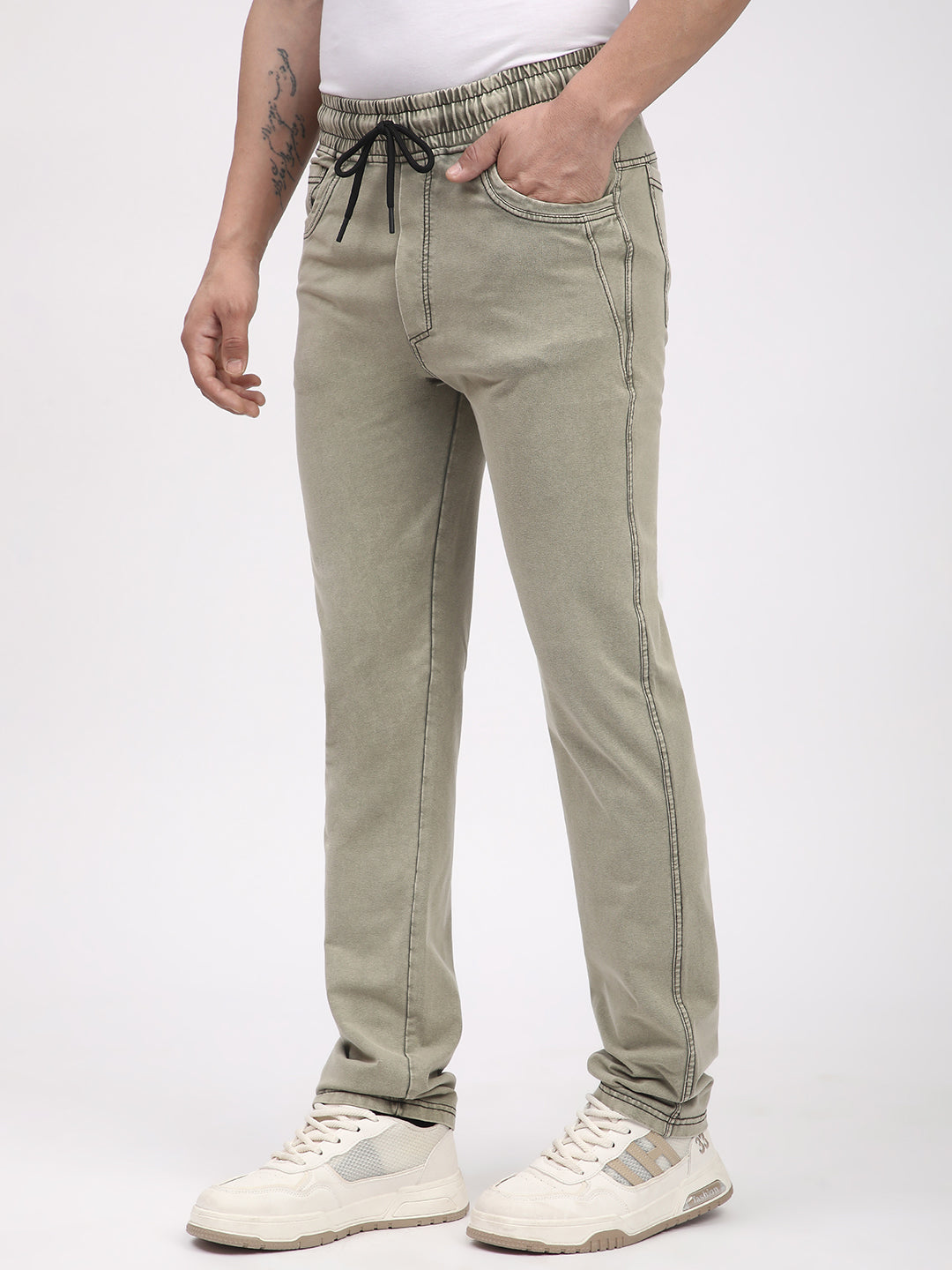 Acid Washed Lower for Men (Pista)