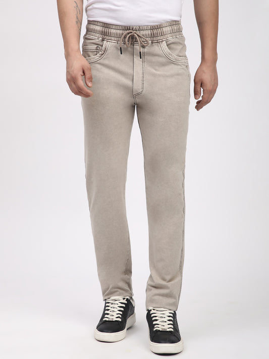 Acid Washed Lower for Men (Ecru)