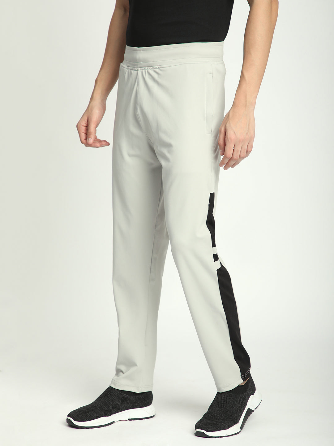 Rapid Dry Striped TrackPant (GREY)