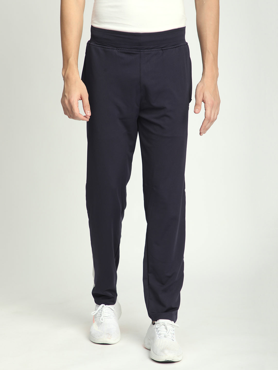 Rapid Dry Striped TrackPant (Navy Blue)