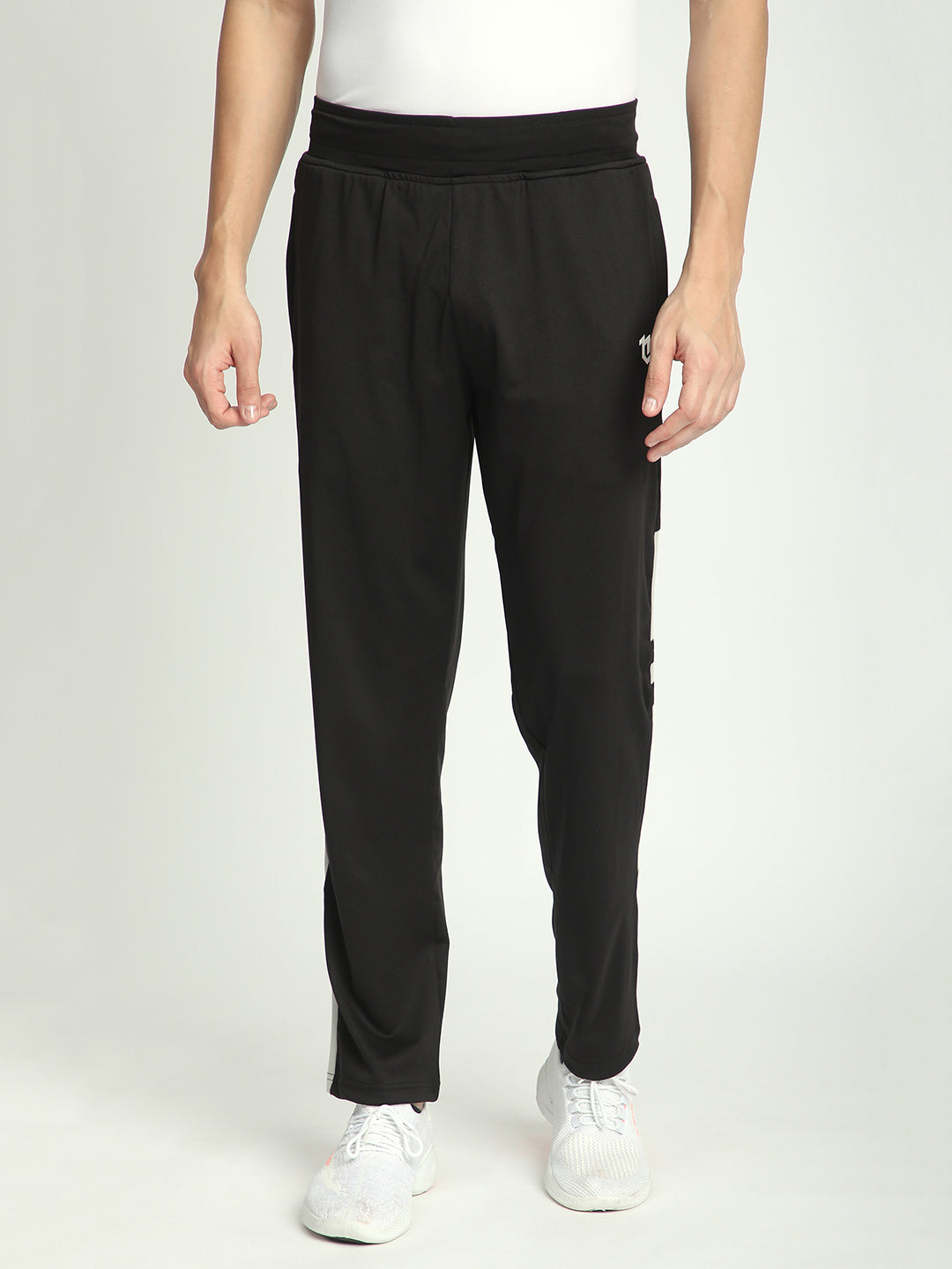 Rapid Dry Striped TrackPant (Black)