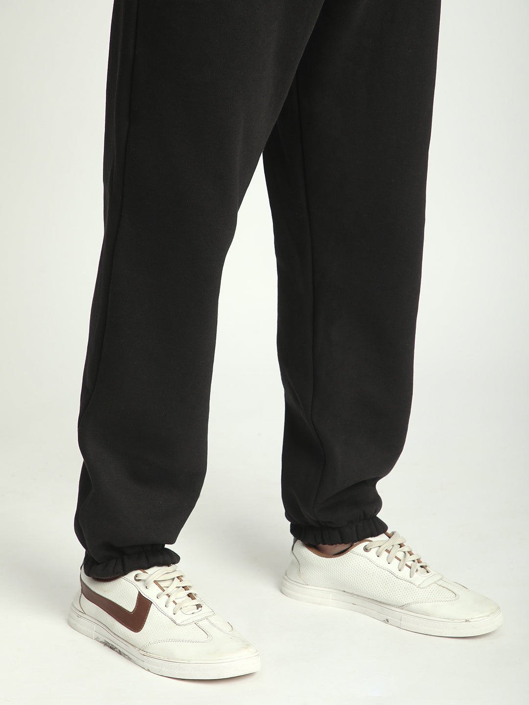 Fleece Winter Joggers for Men. (Black)