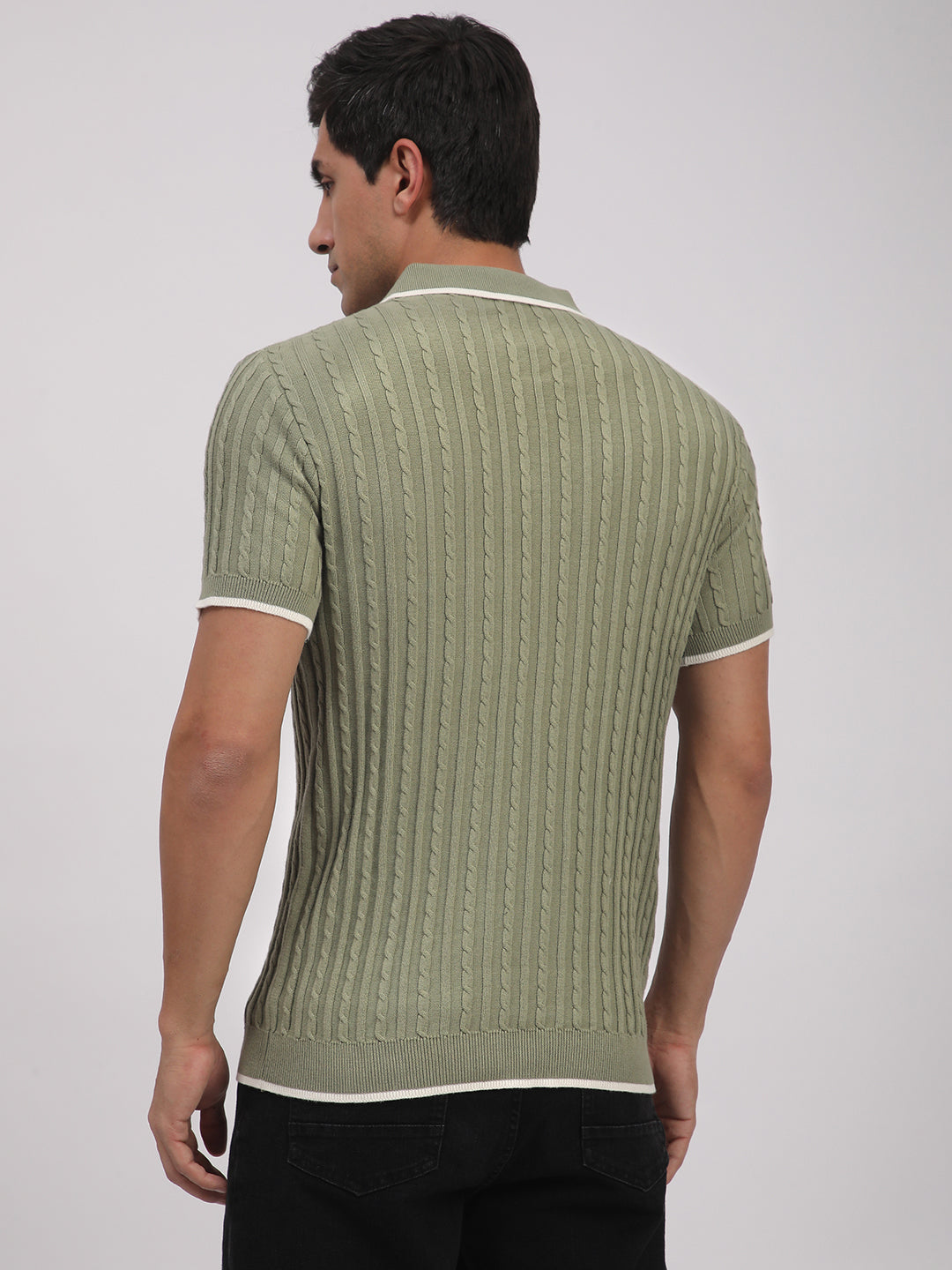 Knitted T-Shirt for Men. (Pista)
