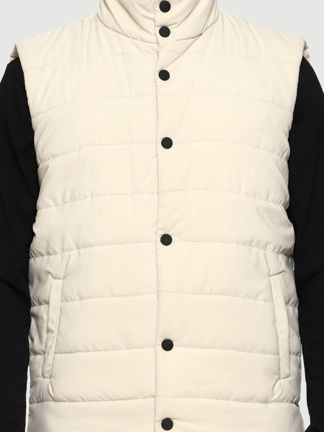 Sleeveless Puffer Jacket For Men