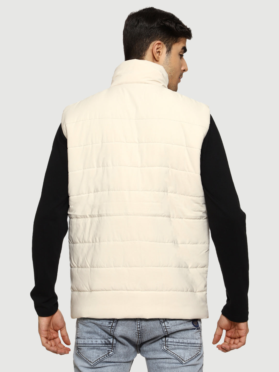 Sleeveless Puffer Jacket For Men
