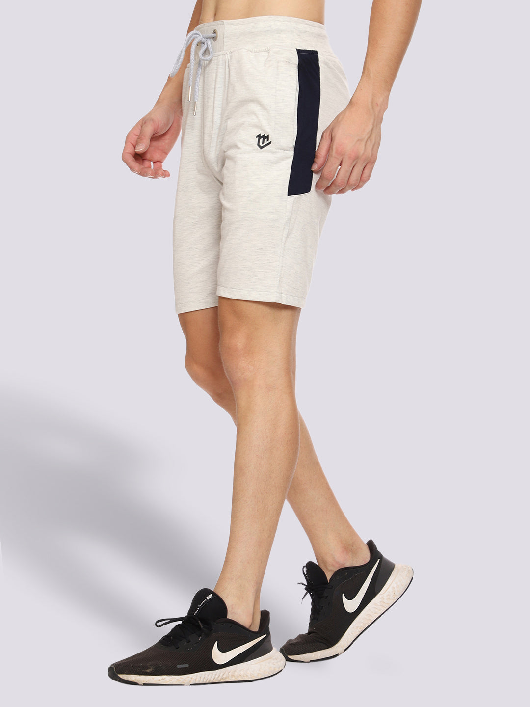 Color Blocked Shorts For Men