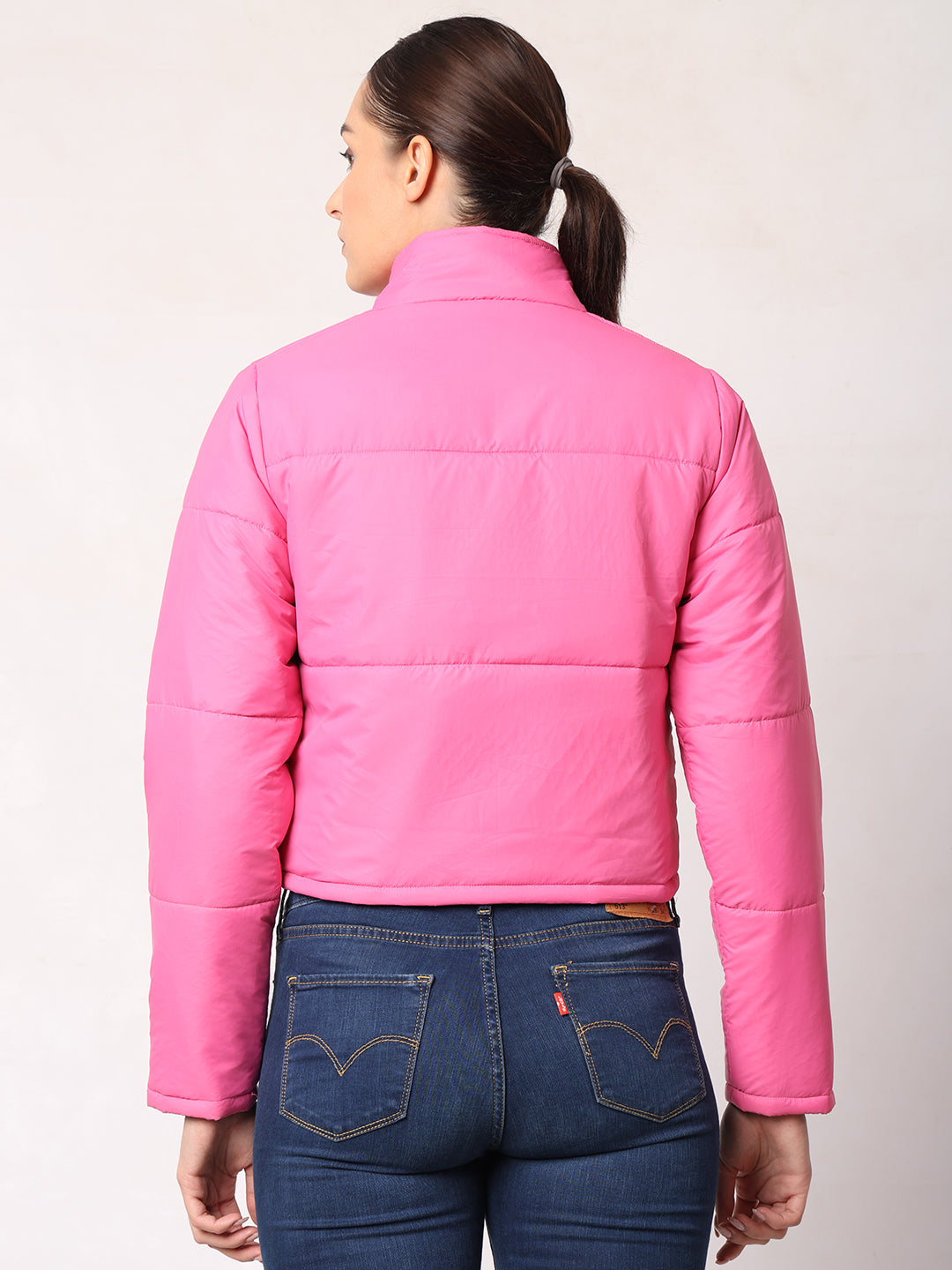Cropped Reversible Jacket For Women