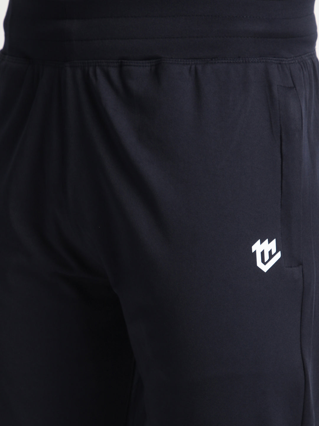 Rapid Dry Blue Solid Track Pant for Men (DRITX)