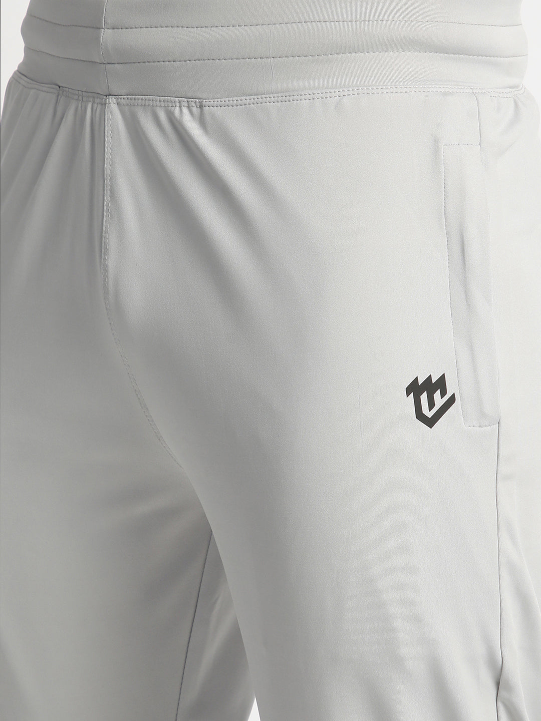 Rapid Dry Grey Solid Track Pant for Men (DRITX)
