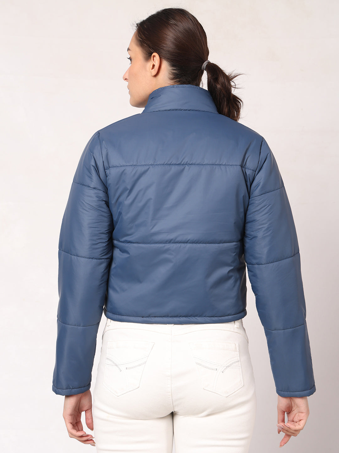 Cropped Reversible Jacket For Women