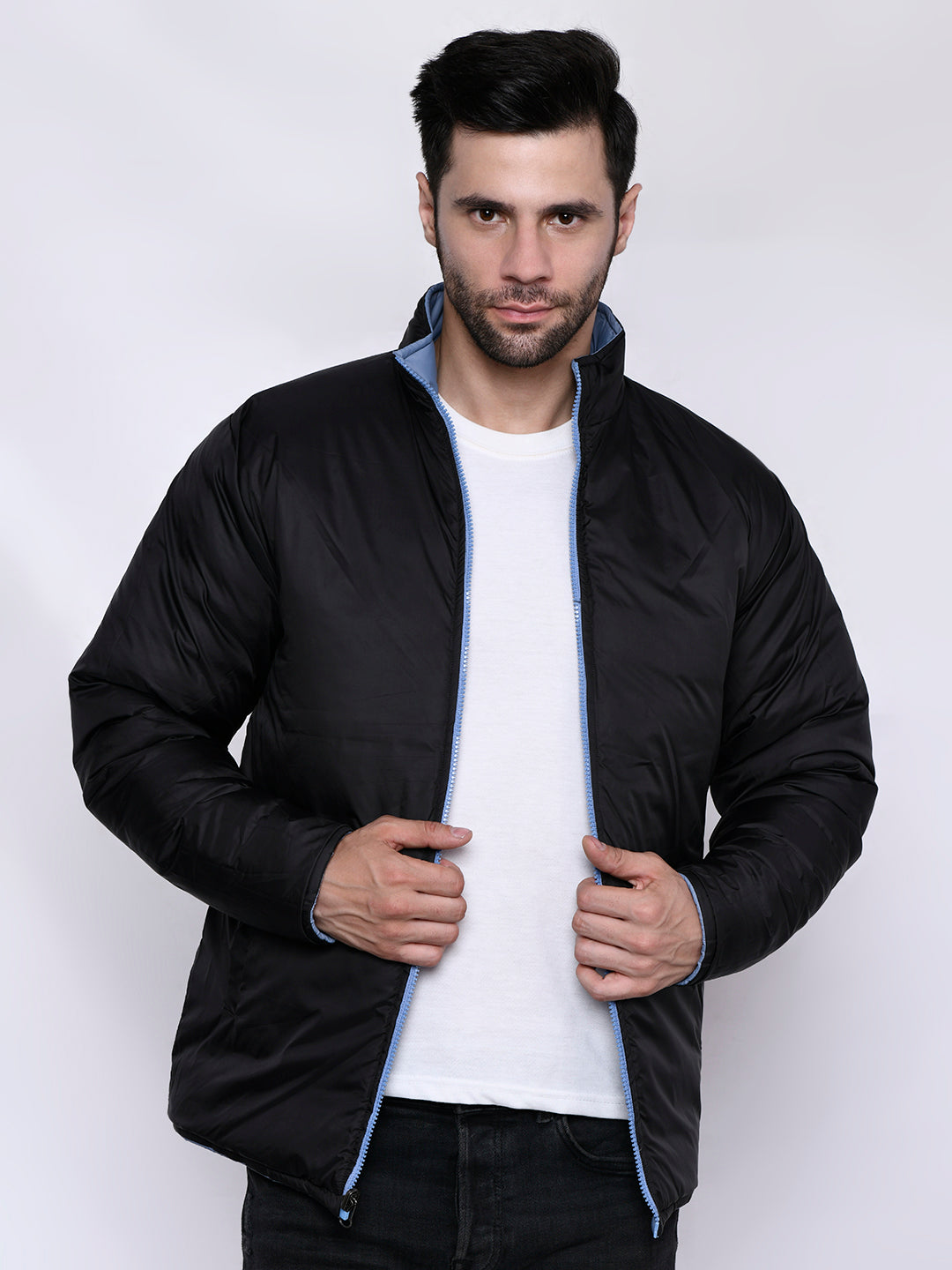 Full-Sleeves Reversible Jacket For Men