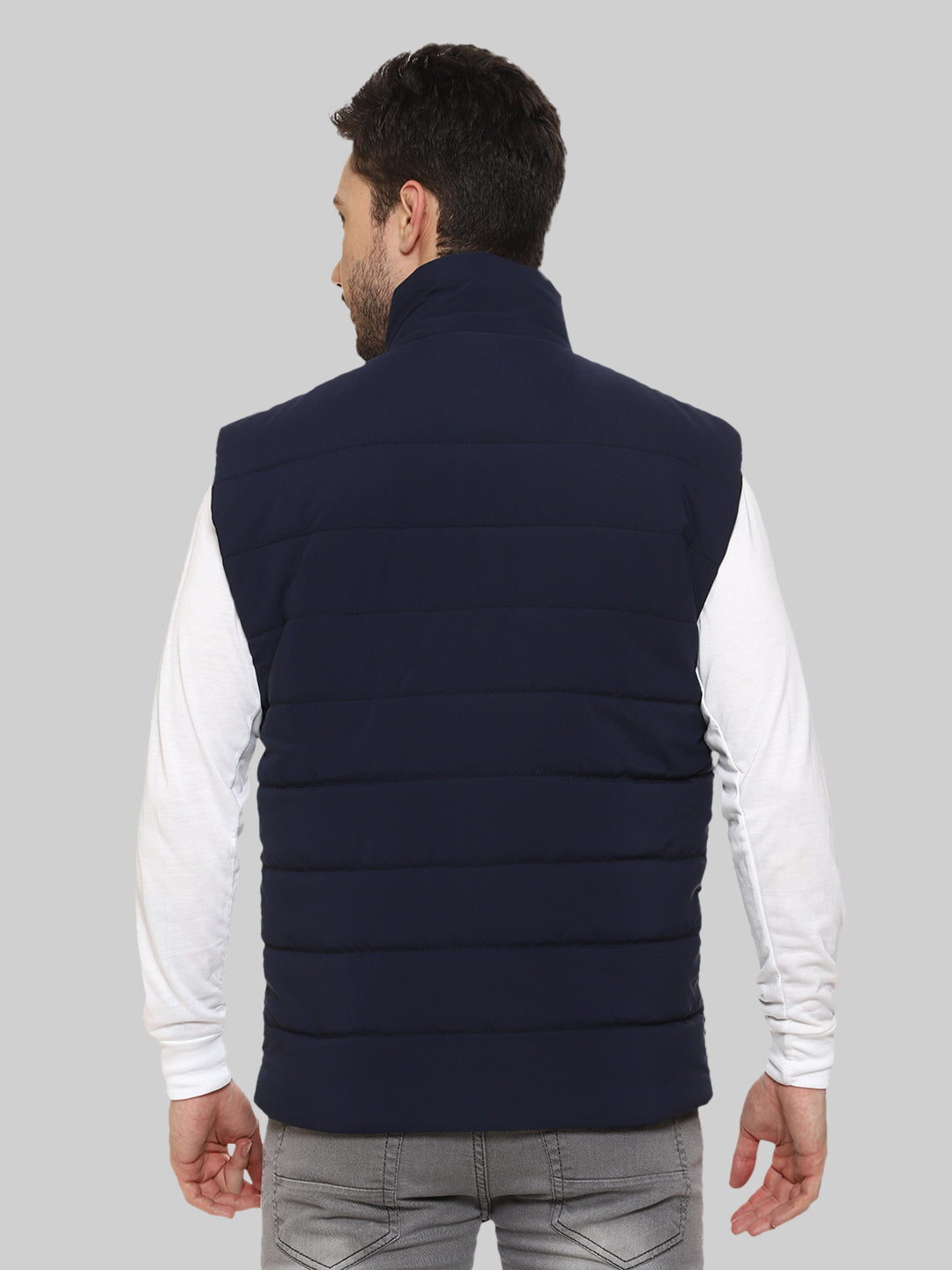 Sleeveless Puffer Jacket For Men