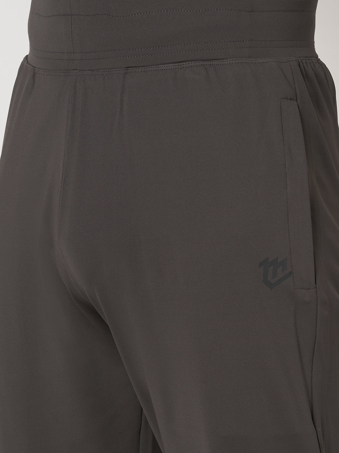 Rapid Dry Brown Solid Track Pant for Men (Brown)