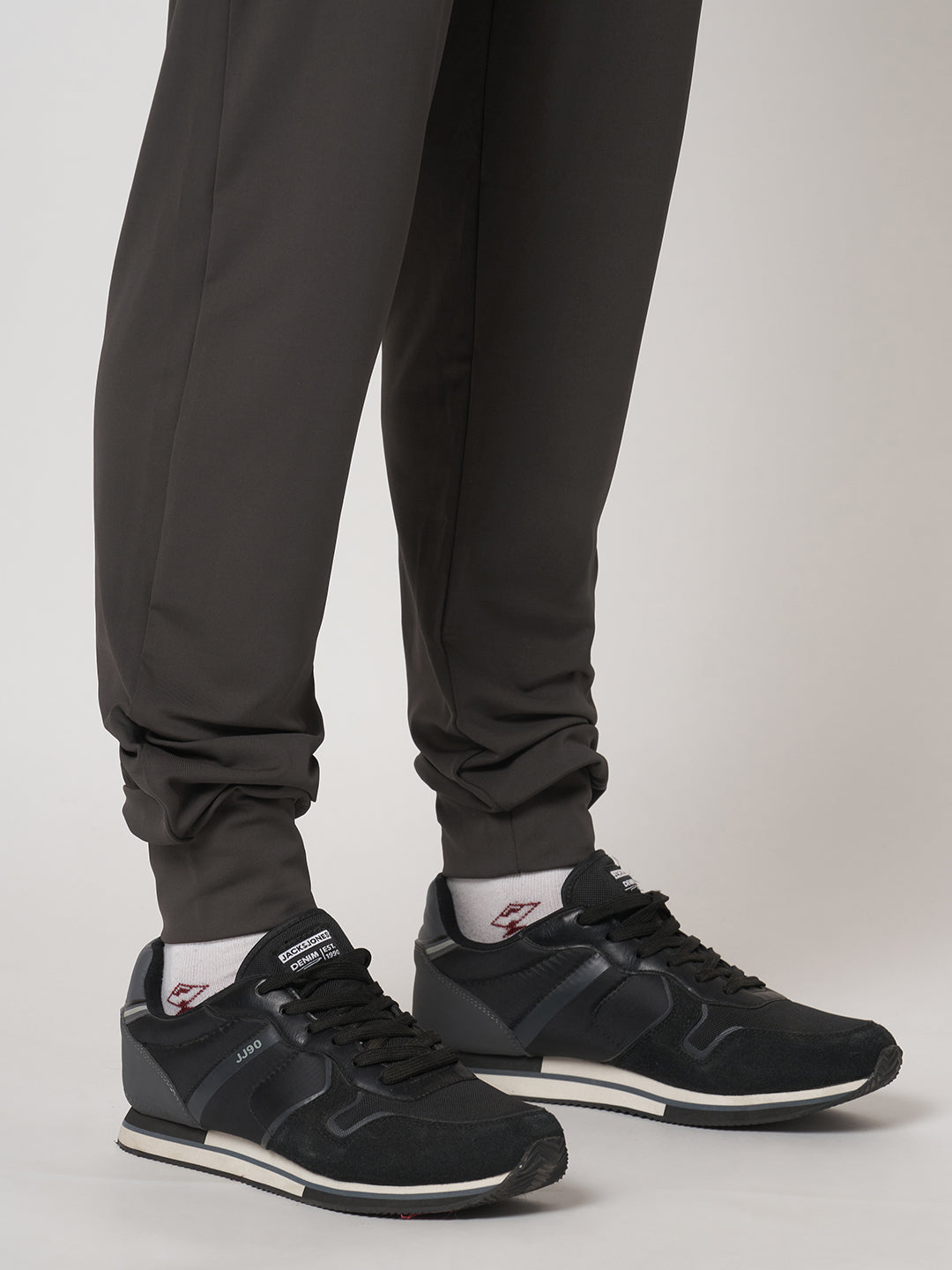 Rapid Dry Brown Solid Track Pant for Men (BROWN)