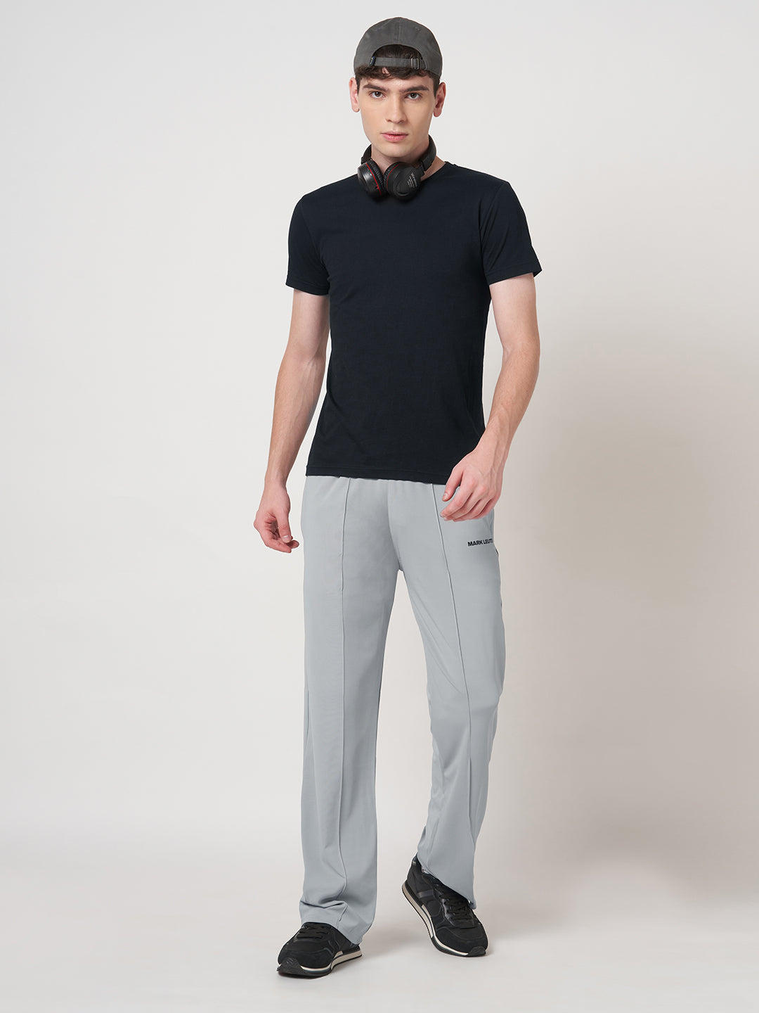 Straight Fit Rapid Dry Track Pant (Grey)