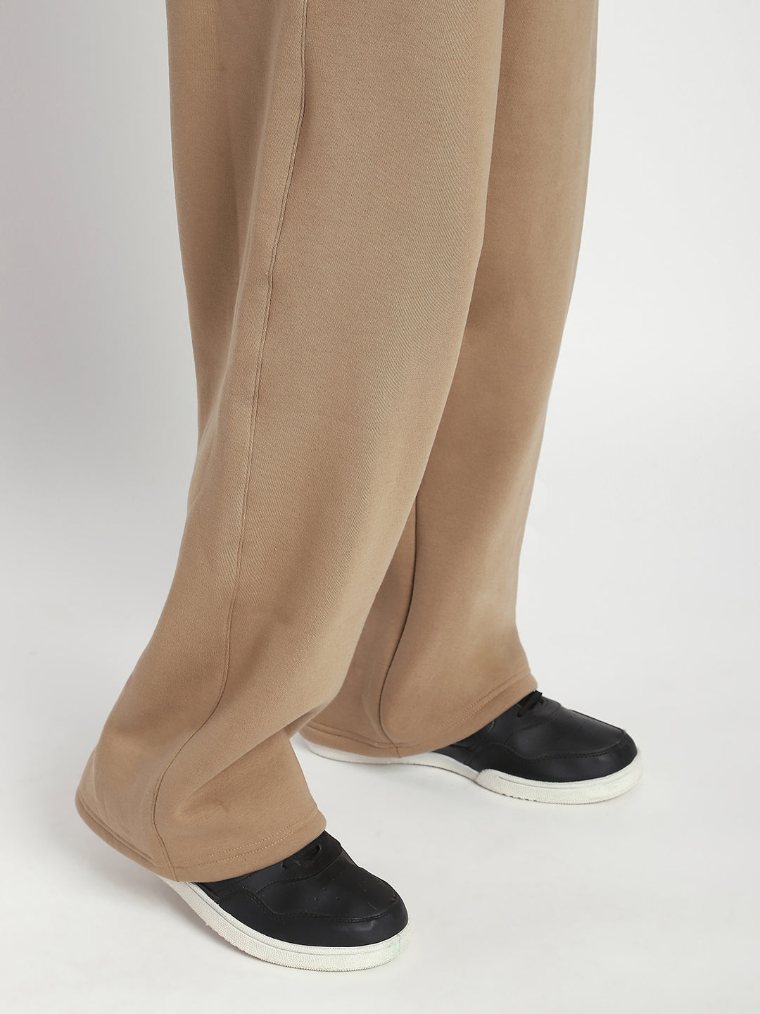Fleece Winter Cargo Sweat Pant (Khakhi)