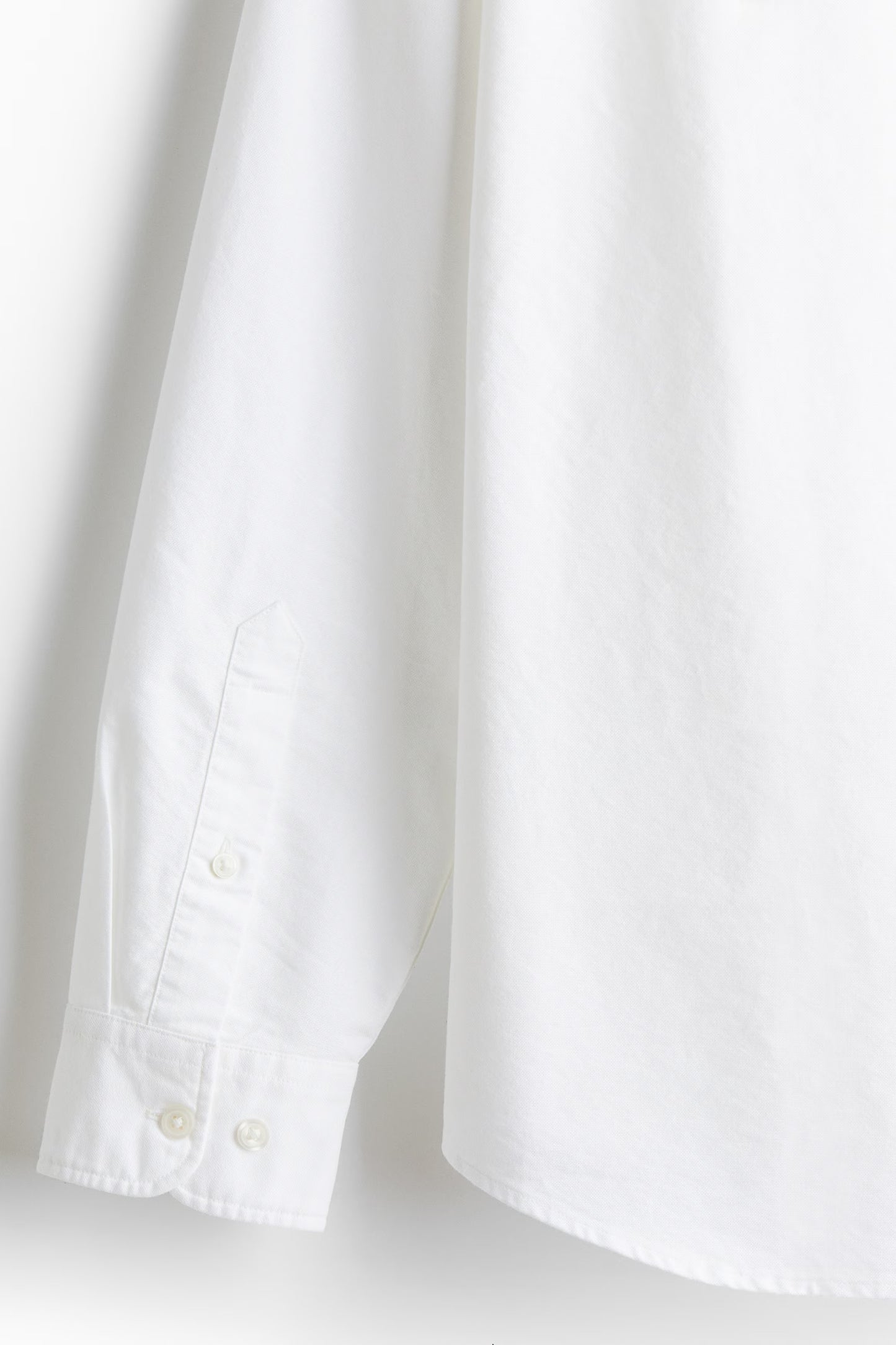 Regular Fit Oxford Shirt (Off-White)