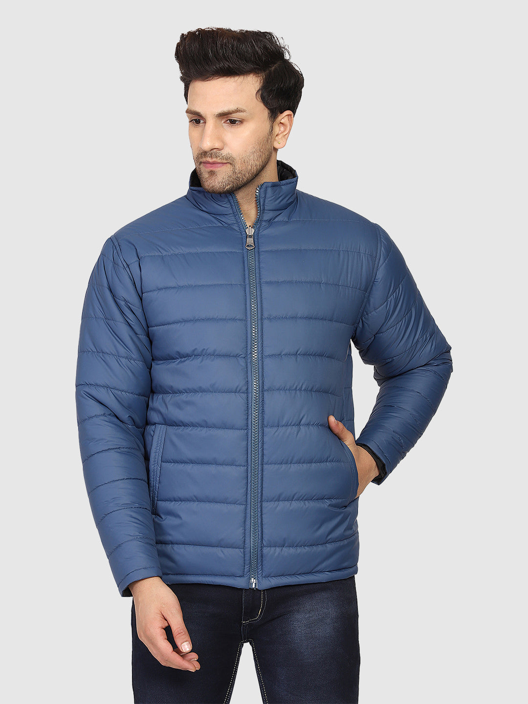 Full-Sleeves Reversible Jacket For Men