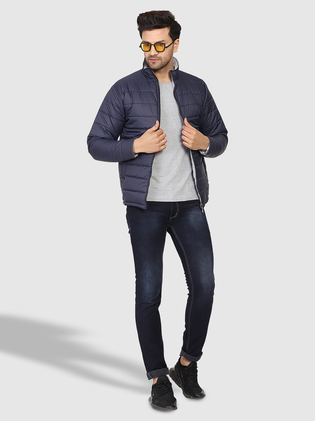 Full-Sleeves Reversible Jacket For Men
