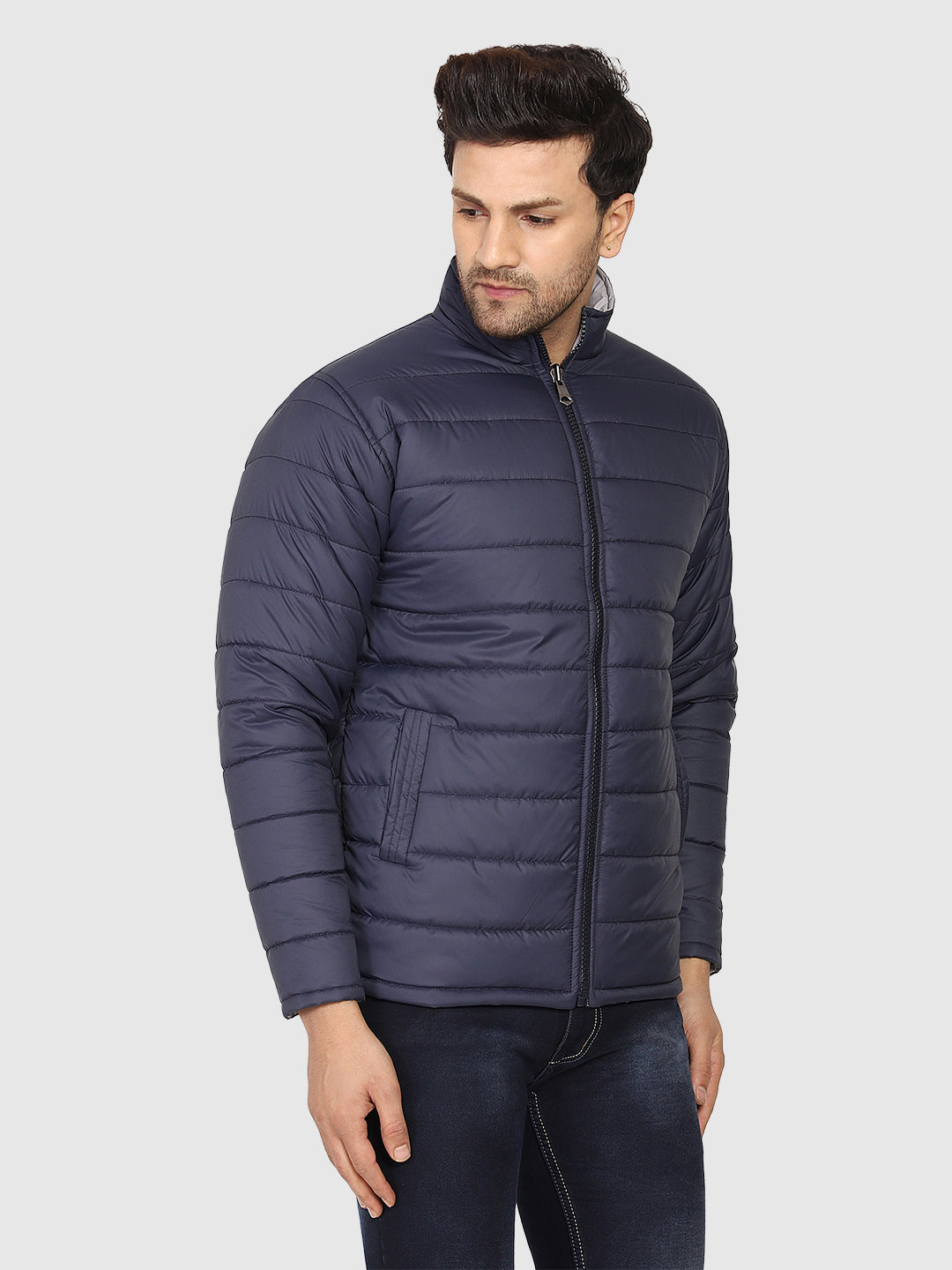 Full-Sleeves Reversible Jacket For Men