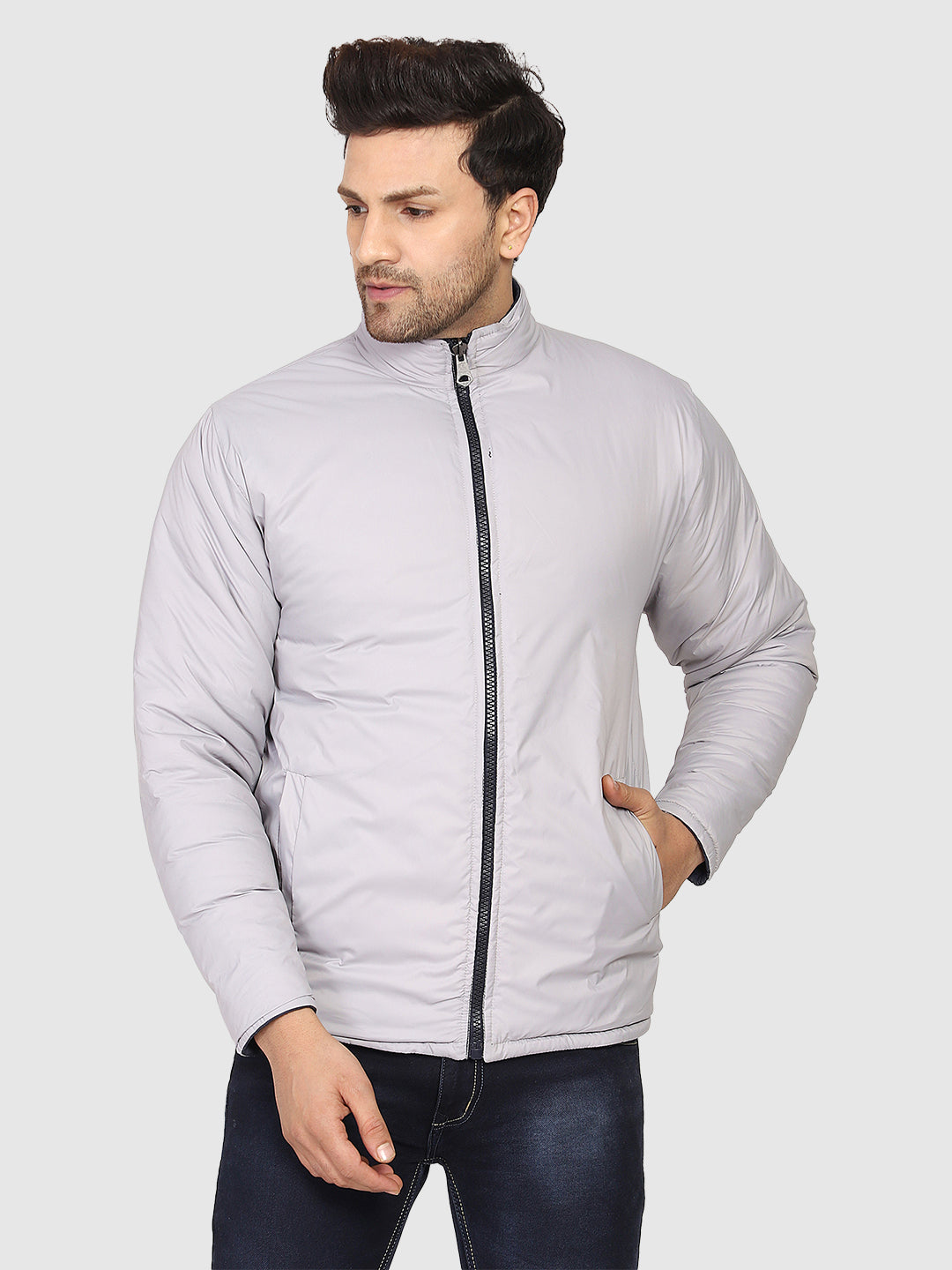Full-Sleeves Reversible Jacket For Men