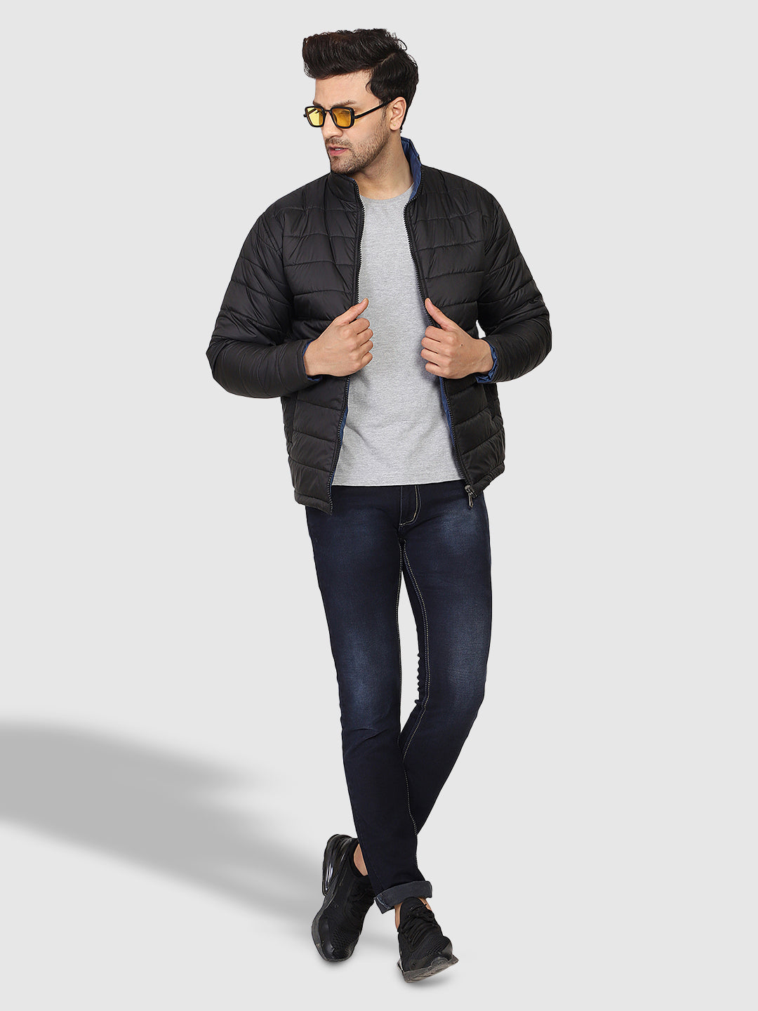Full-Sleeves Reversible Jacket For Men