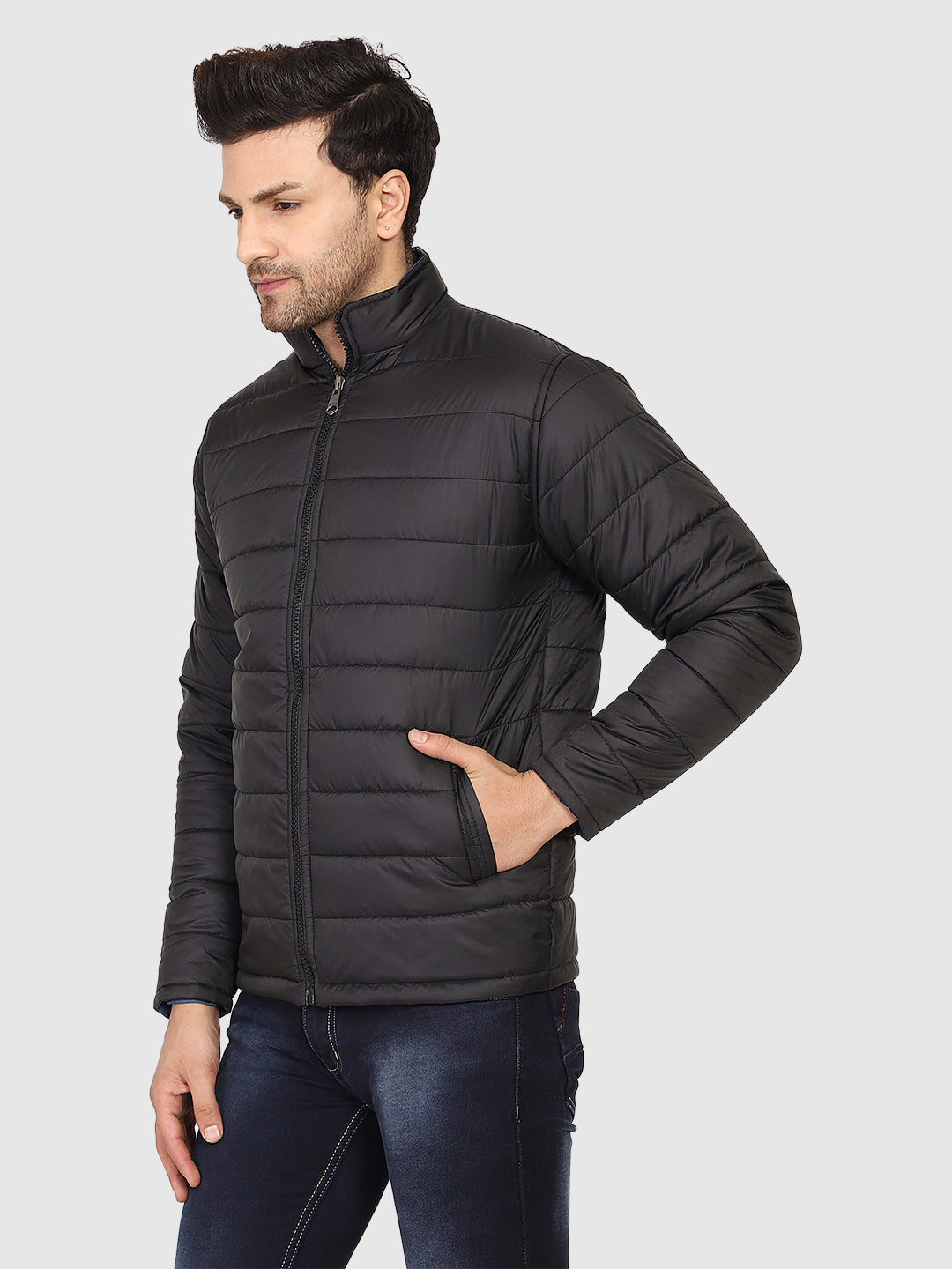 Full-Sleeves Reversible Jacket For Men