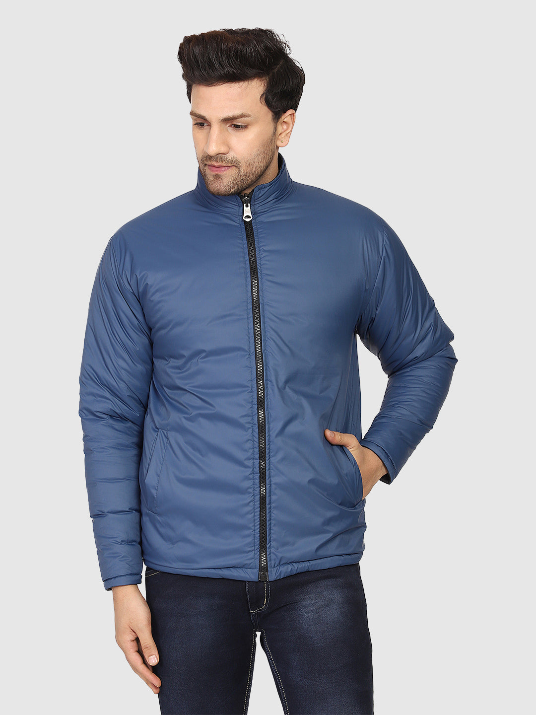 Full-Sleeves Reversible Jacket For Men
