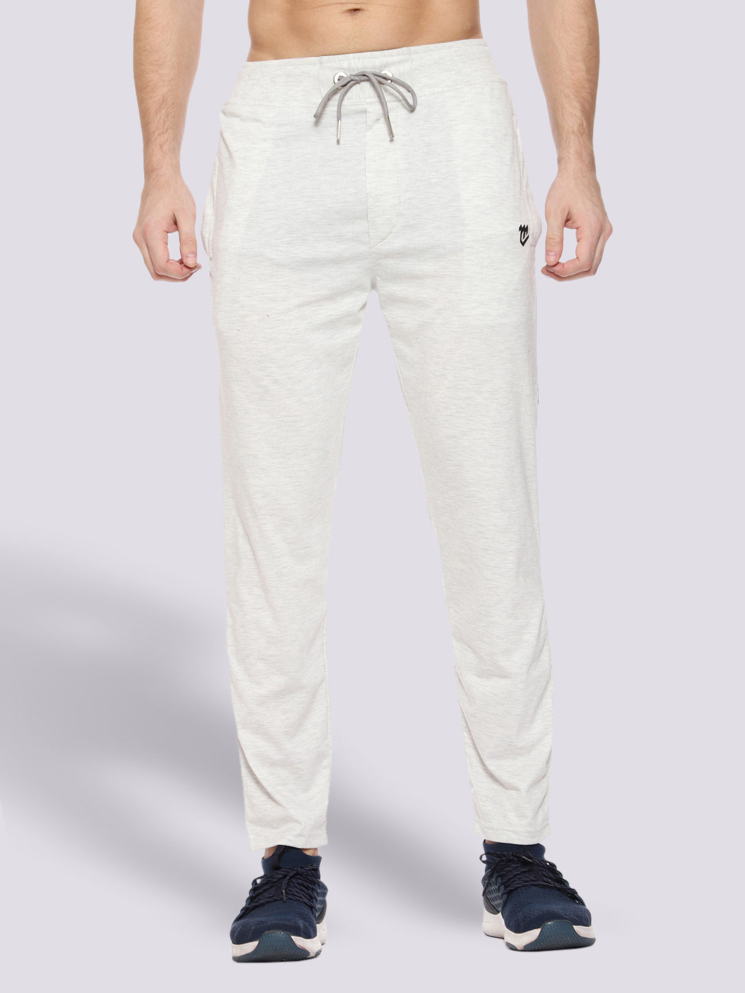 Side Stripe Cotton Track Pant for Men