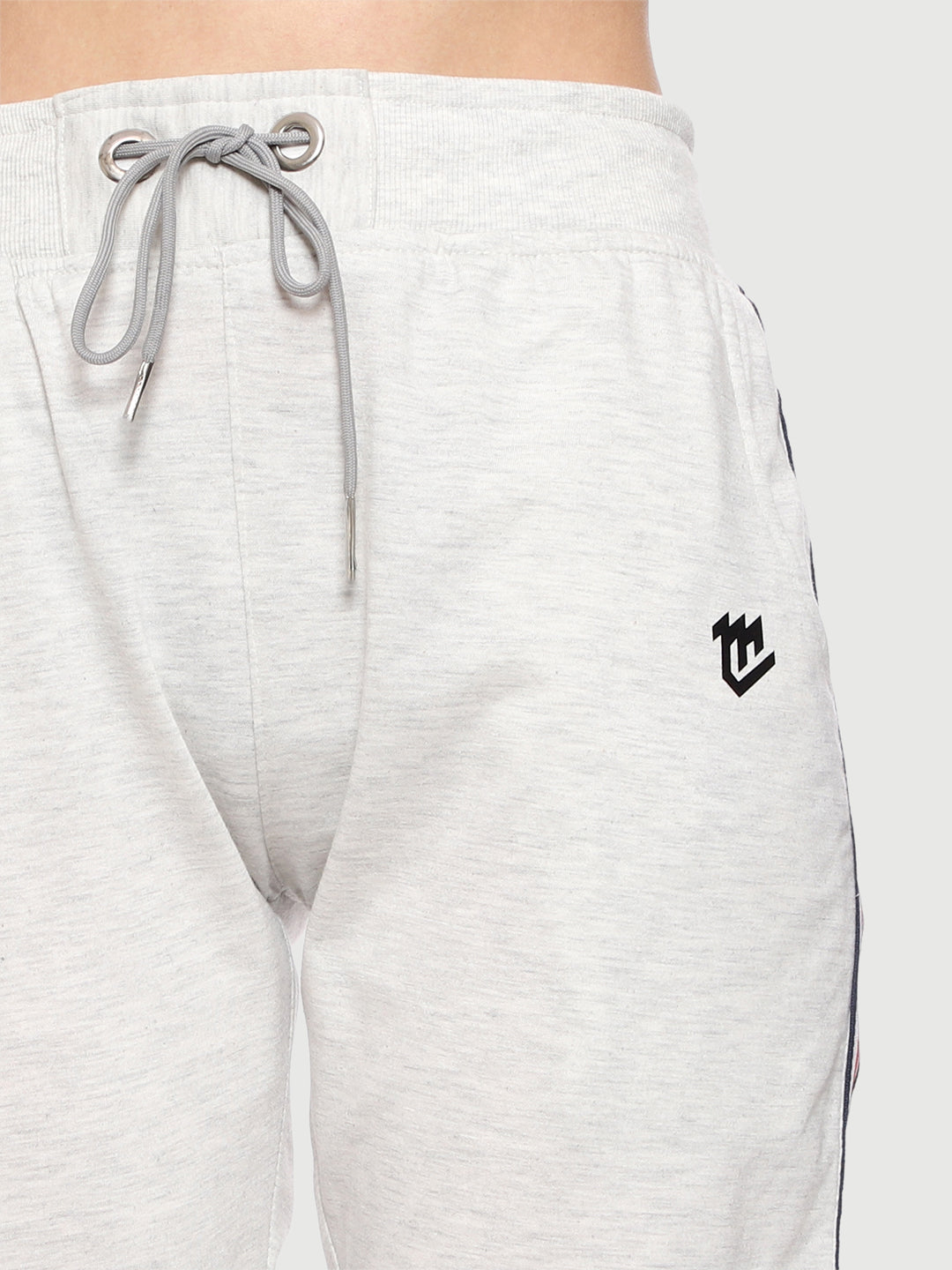 Colorful Side Stripe Cotton Track Pant For Women