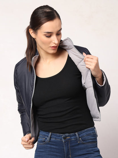 Cropped Reversible Jacket For Women