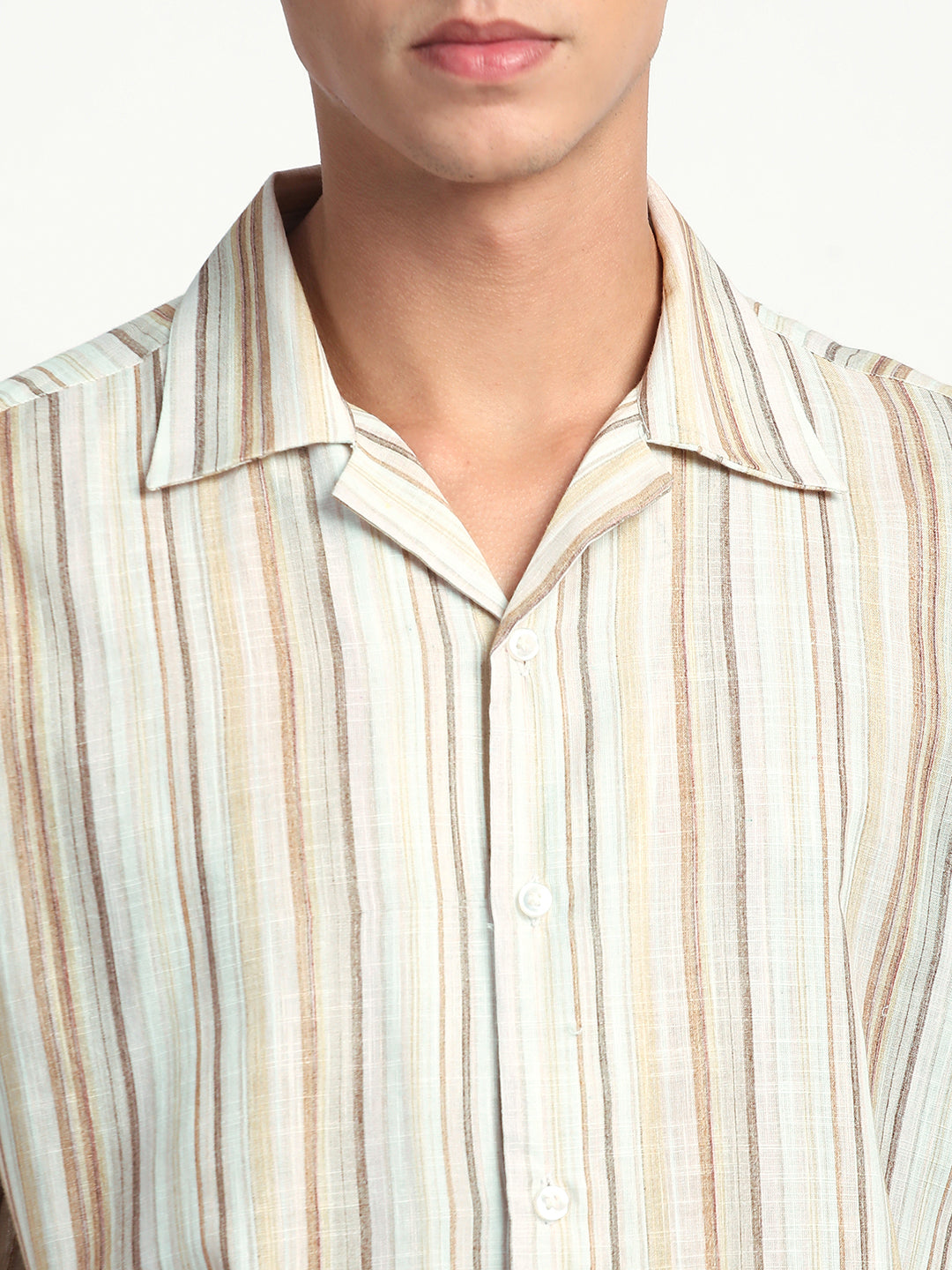 Multi Color Striped Shirt for Men.