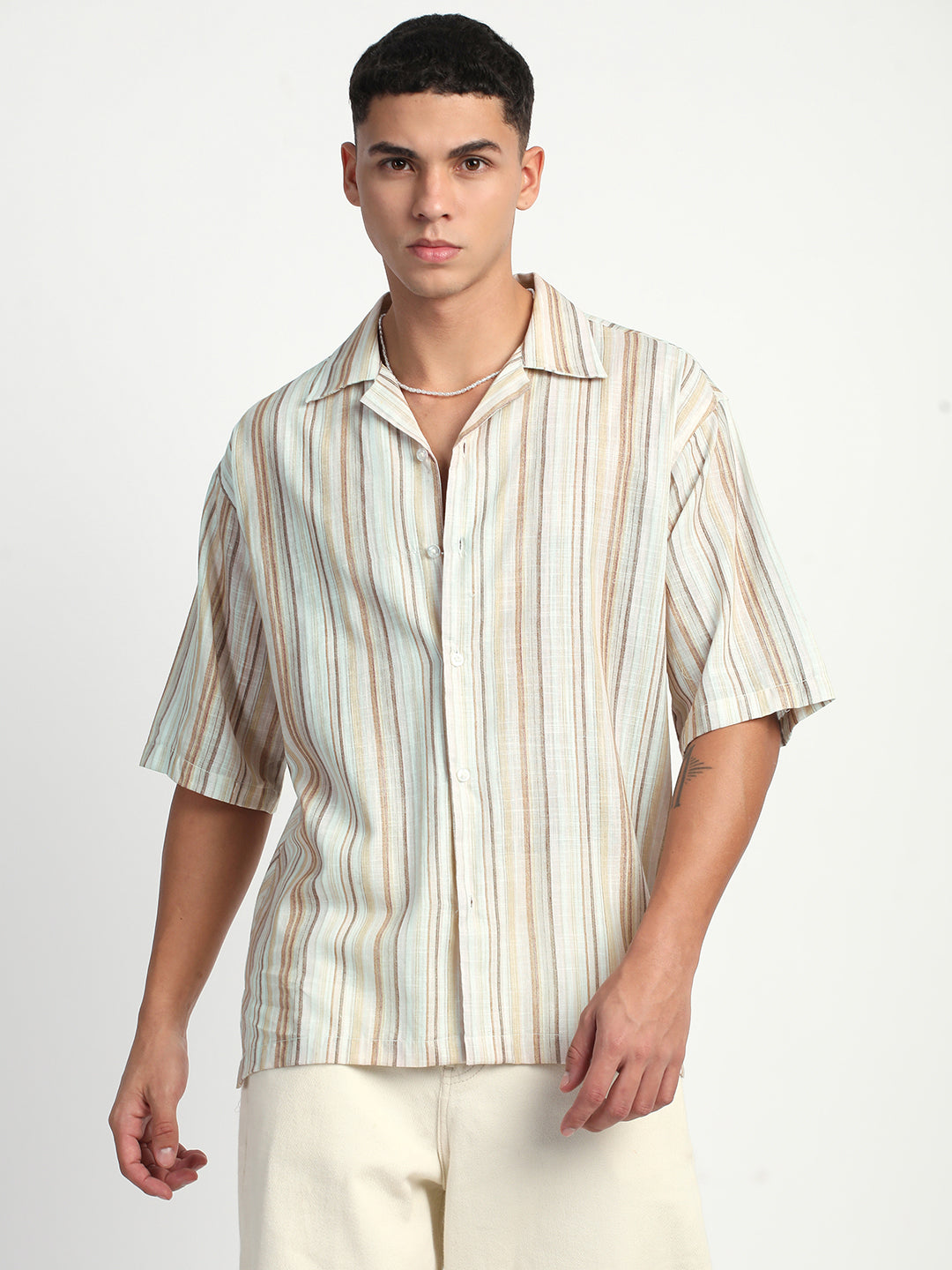 Multi Color Striped Shirt for Men.