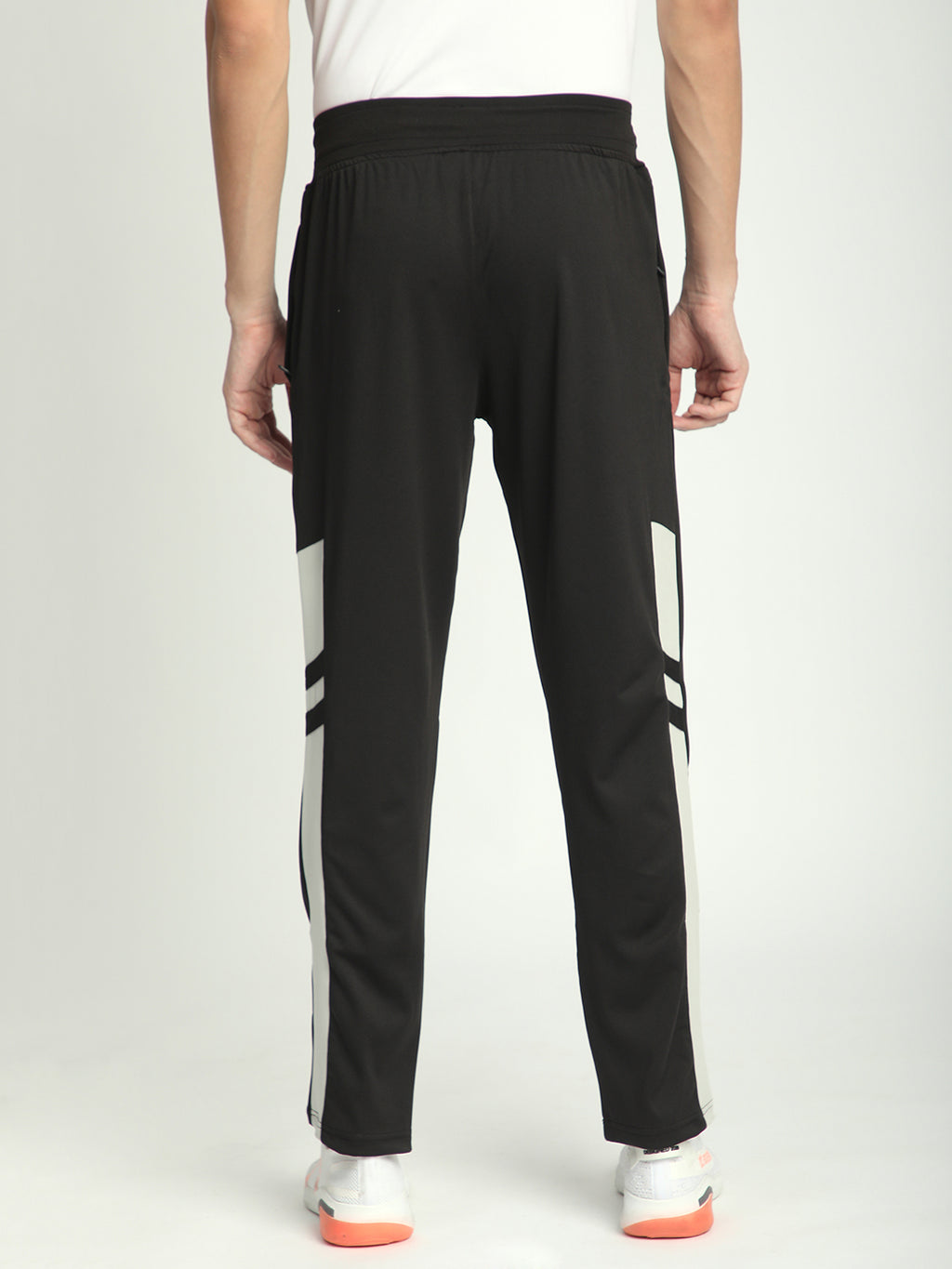 Rapid Dry Striped TrackPant (Black)