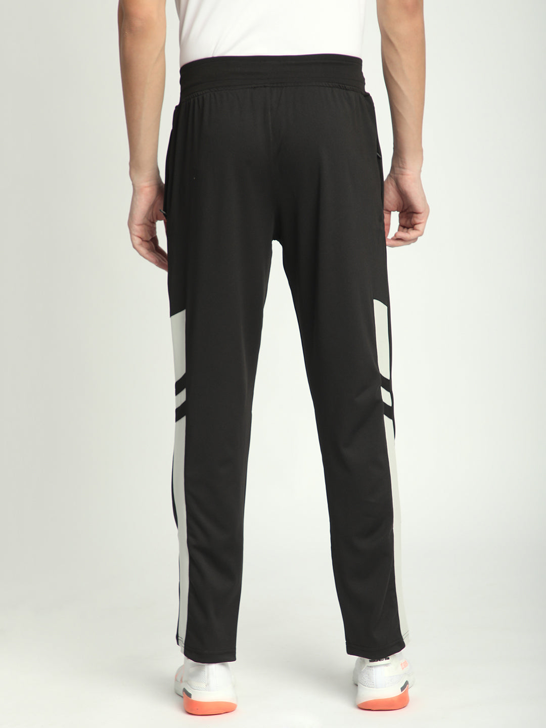 Rapid Dry Striped TrackPant (Black)