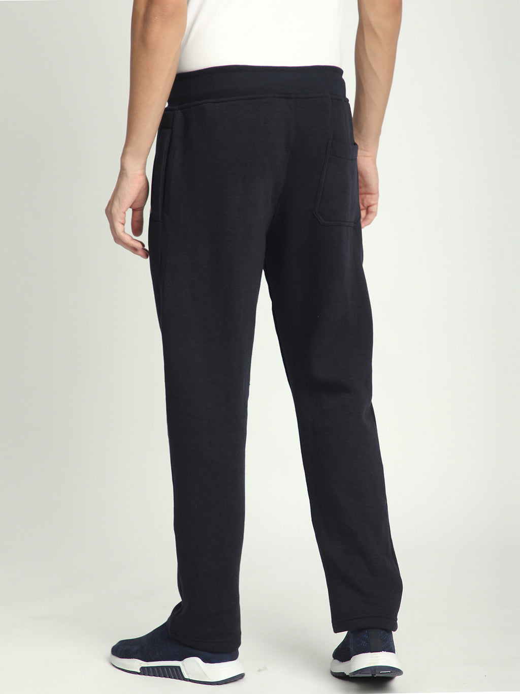 Fleece Winter Track Pant for Men. (Navy Blue)