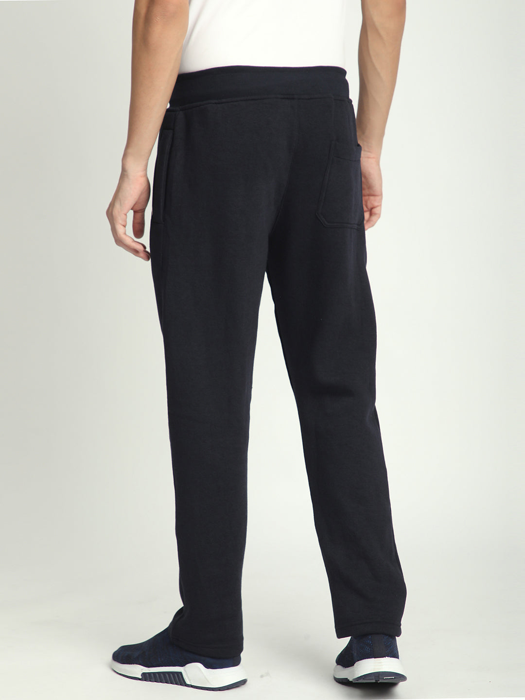 Fleece Winter Track Pant for Men. (Navy Blue)