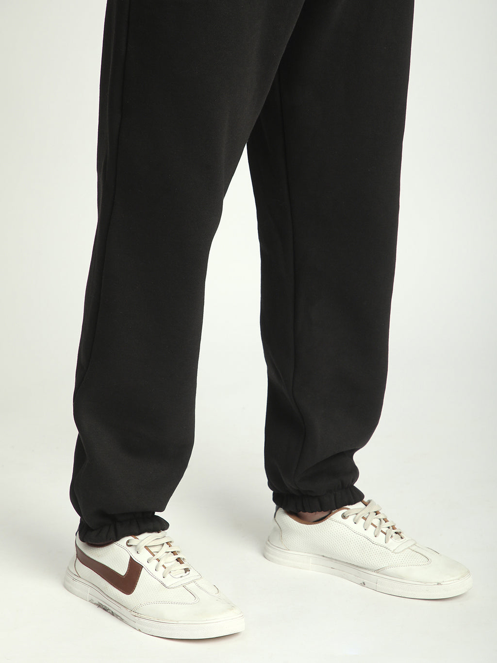 Fleece Winter Joggers for Men. (Black)