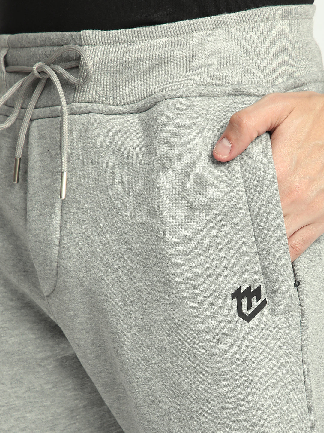 Fleece Winter Track Pant for Men. (Grey)