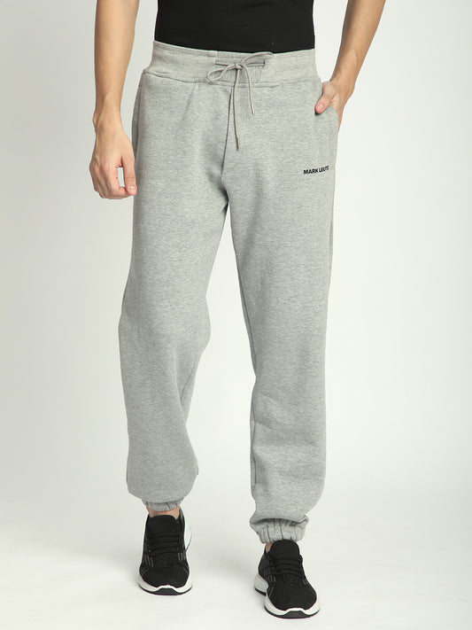 Fleece Winter Joggers for Men. (Grey)