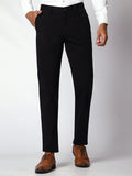 Black Casual Chinos For Men.