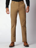 Khakhi Casual Chinos For Men.