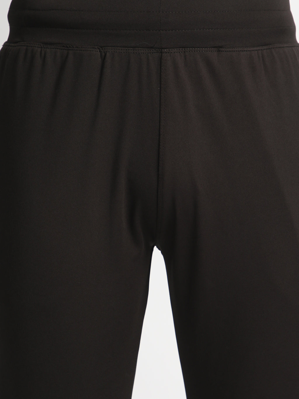 Rapid Dry Black Solid Track Pant for Men. (DRITX)