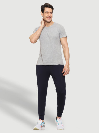 Rapid Dry Blue Solid Track Pant for Men