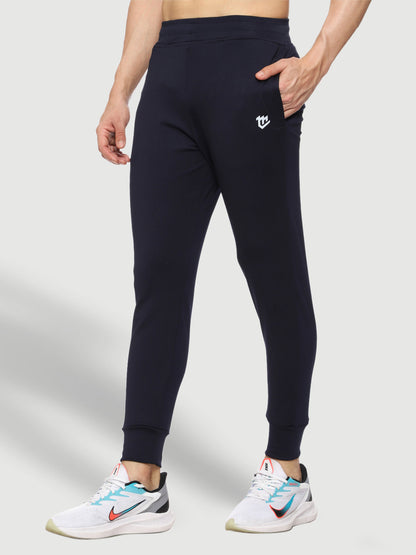 Rapid Dry Blue Solid Track Pant for Men